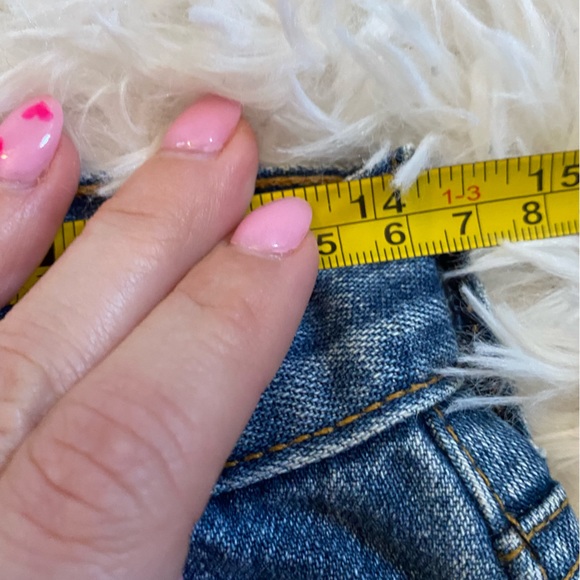 Vintage Abercrombie & Fitch Y2K Midi Denim Skirt - Picture 6 of 7